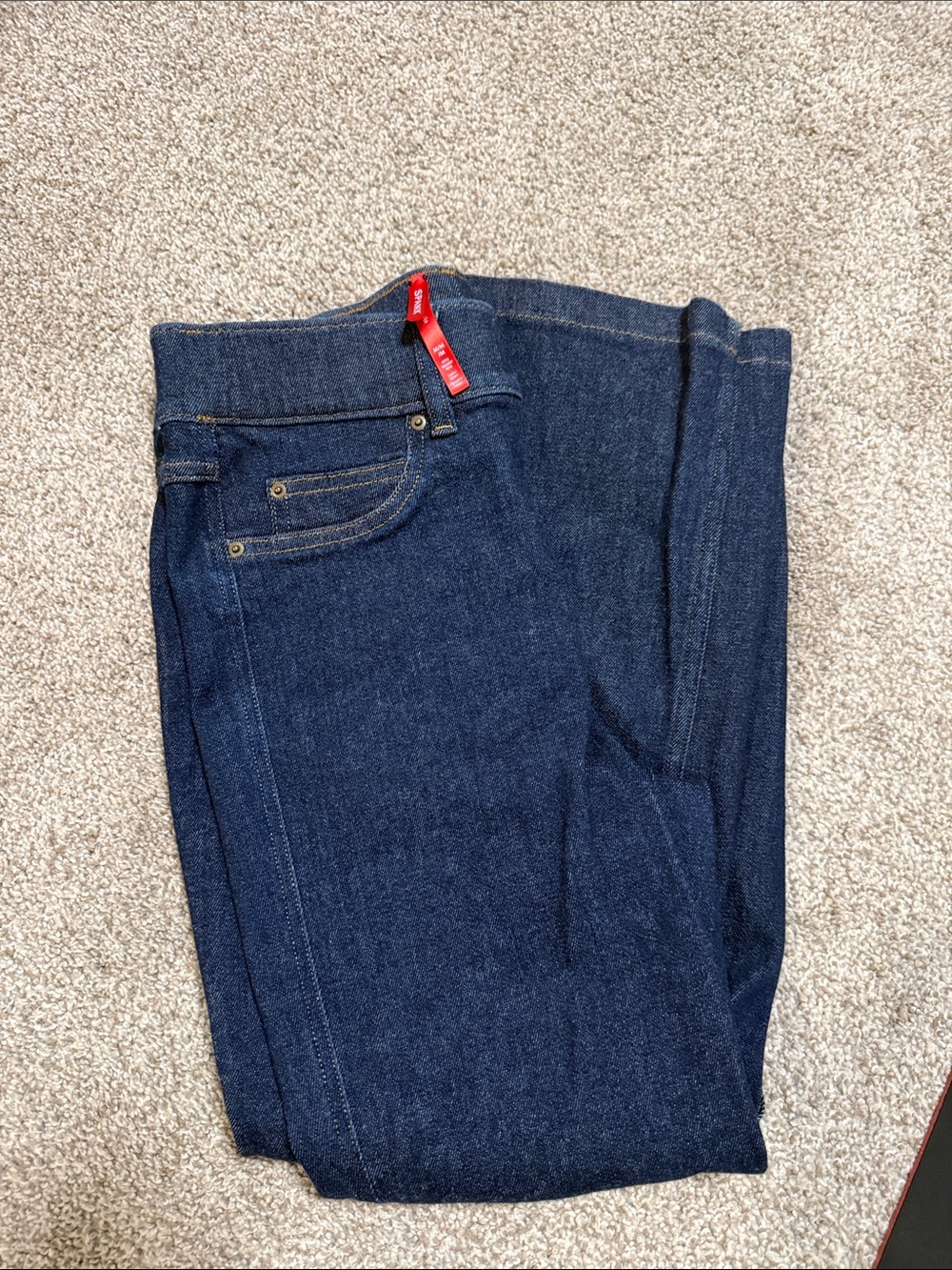 Women's Dark Blue Spanx Faux Denim